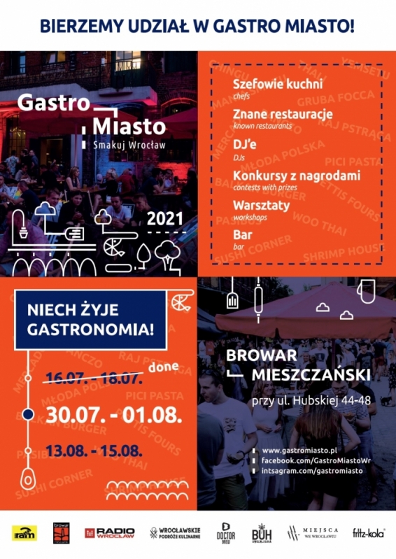 Nachodzi druga odsłona Gastro Miasto 2021! - mat. prasowe