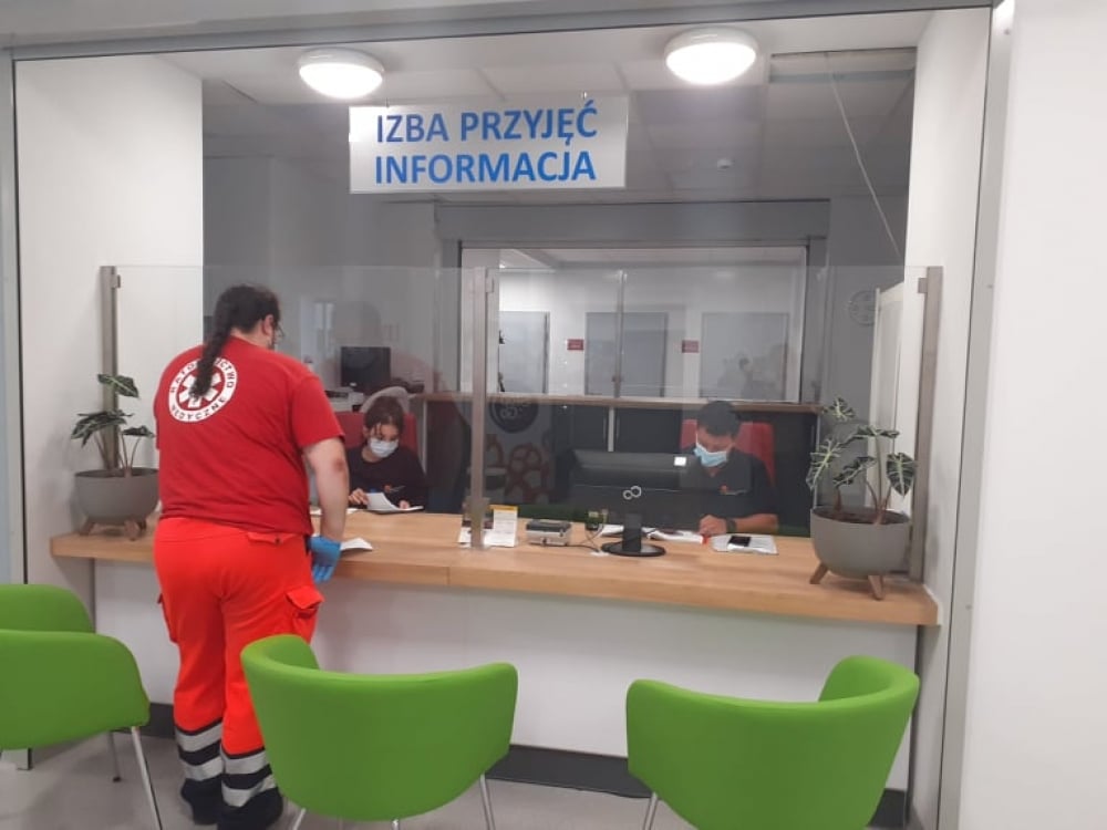 Jedna, centralna izba przyjęć zamiast kilku rozrzuconych po całym obiekcie - fot. Elżbieta Osowicz