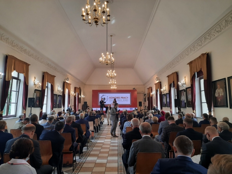 Wrocław: Drugi dzień Kongresu Pracy - Zdjęcie z pierwszego dnia Kongresu Pracy