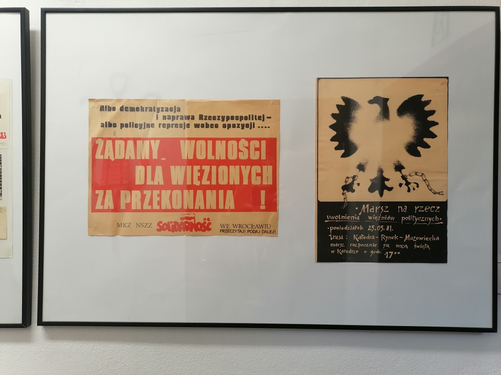 Wystawa poświęcona 41. rocznicy powstania Solidarności – fot. Joanna Jaros