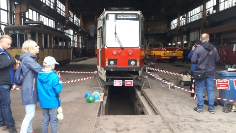 Dni Otwarte we wrocławskiej zajezdni. Można obejrzeć m.in wagon Maximum z 1901 roku - 2