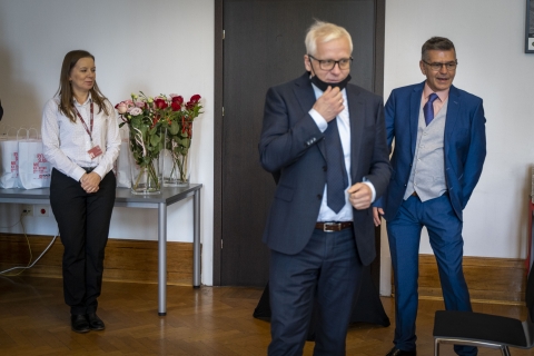 75 lat Radia Wrocław: 18 pracowników Radia Wrocław z odznaczeniami państwowymi - 73