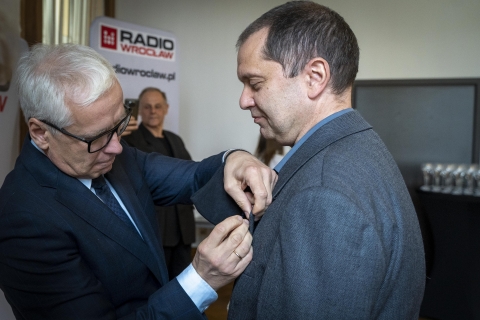 75 lat Radia Wrocław: 18 pracowników Radia Wrocław z odznaczeniami państwowymi - 114