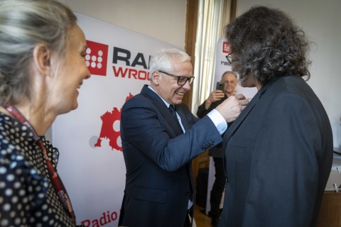 75 lat Radia Wrocław: 18 pracowników Radia Wrocław z odznaczeniami państwowymi - 133