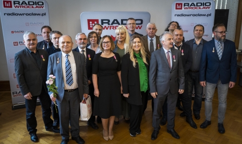 75 lat Radia Wrocław: 18 pracowników Radia Wrocław z odznaczeniami państwowymi - 3