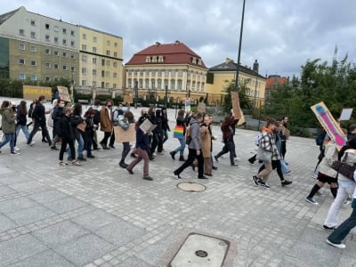 Przez Wrocław przeszedł dziś Młodzieżowy Strajk Klimatyczny