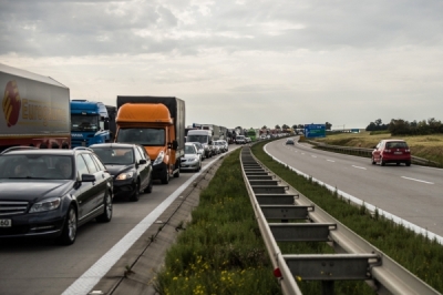 Zablokowana A4 z Wrocławia do granicy