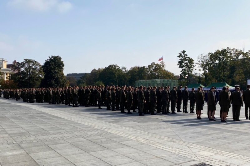 Żołnierze złożyli dziś przysięgę we Wrocławiu - fot. Patrycja Dzwonkowska
