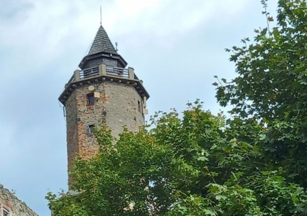 Turyści rozczarowani - wieża widokowa w zamku Grodno zamknięta. Ale zyska nowe oblicze - fot. Barbara Szeligowska