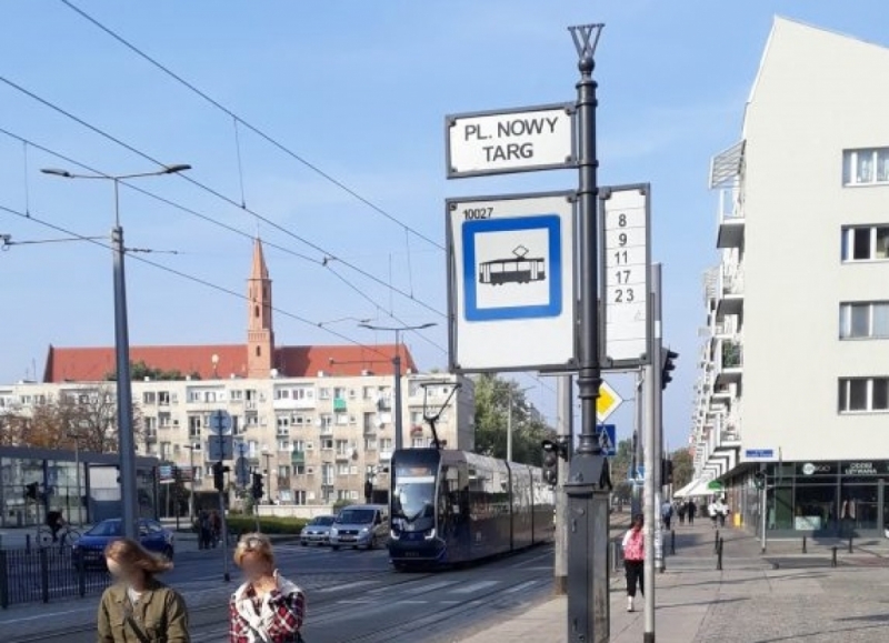 Remont przystanków na pl. Nowy Targ zakończy się przed planowanym terminem? - fot. ZDiUM