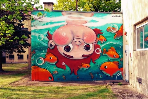 W Dzierżoniowie murale powstają jak grzyby po deszczu [ZDJĘCIA] - 0