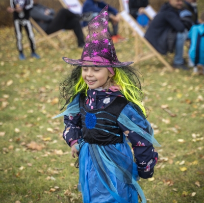 Bieg Halloween Radia Wrocław. Sportowa rywalizacja z przymrużeniem oka [ZDJĘCIA] - 9