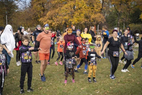 Bieg Halloween Radia Wrocław. Sportowa rywalizacja z przymrużeniem oka [ZDJĘCIA] - 22