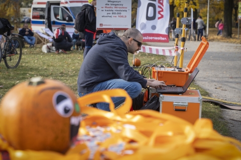 Bieg Halloween Radia Wrocław. Sportowa rywalizacja z przymrużeniem oka [ZDJĘCIA] - 40
