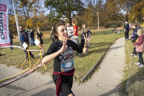Bieg Halloween Radia Wrocław. Sportowa rywalizacja z przymrużeniem oka [ZDJĘCIA] - 51