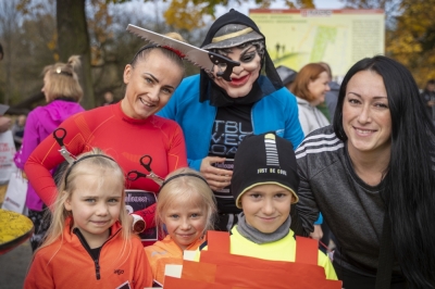Bieg Halloween Radia Wrocław. Sportowa rywalizacja z przymrużeniem oka [ZDJĘCIA]
