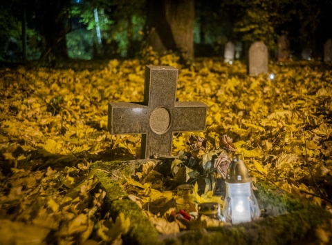 Charytatywne zbiórki pieniędzy na wrocławskich cmentarzach  - 1