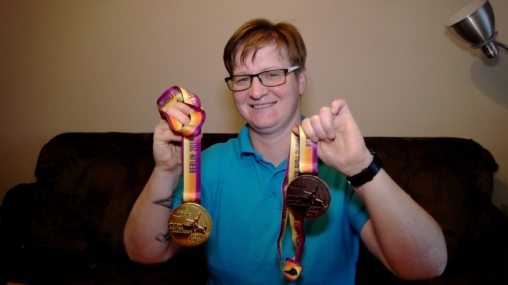 OPP Lucyna Kornobys WOJEWÓDZKIE ZRZESZENIE SPORTOWE NIEPEŁNOSPRAWNYCH START - fot. Gabriela Stefanowicz