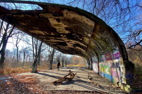 Dawna estrada na Wyspie Opatowickiej [FOTOSPACER] - 1