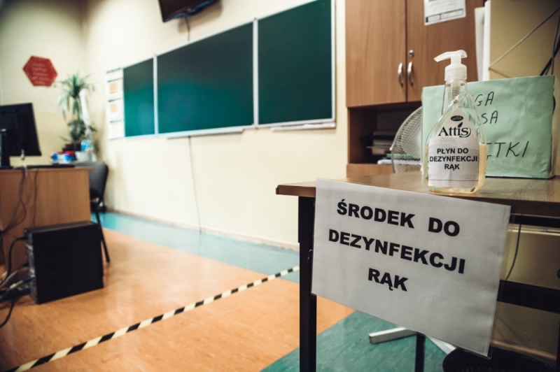 Ogniska zakażeń koronawirusem w wałbrzyskich szkołach - Fot. Patrycja Dzwonkowska