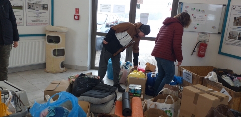 Uczniowie Technikum nr 18 we Wrocławiu włączyli się do naszej akcji i pomagają zwierzakom - 1