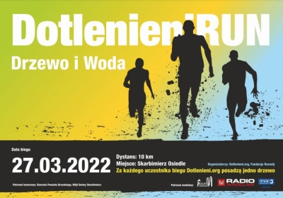 Bieg "DotlenieniRun: Drzewo i woda". Trwają zapisy
