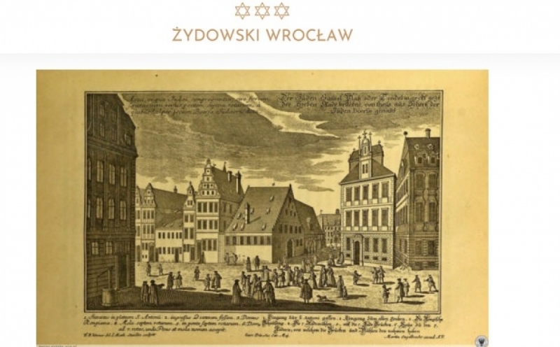 Powstał pierwszy dwujęzyczny portal internetowy zajmujący się historią Żydów we Wrocławiu - fot. www.zydowskiwroclaw.pl