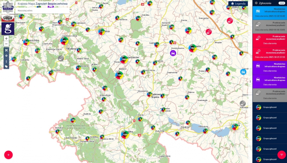 Mija pięć lat działania Krajowej Mapy Zagrożeń Bezpieczeństwa na Dolnym Śląsku - fot. Krajowa Mapa Zagrożeń Bezpieczeństwa