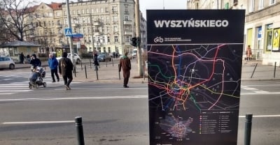 Rowerowe totemy stanęły na ulicach Wrocławia
