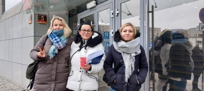 Wrocław: Protest pod sądem popierający Adriannę Łuczkiewicz