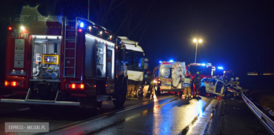 Kolejna tragedia na DK 8. W wypadku z udziałem ambulansu zginęła jedna osoba