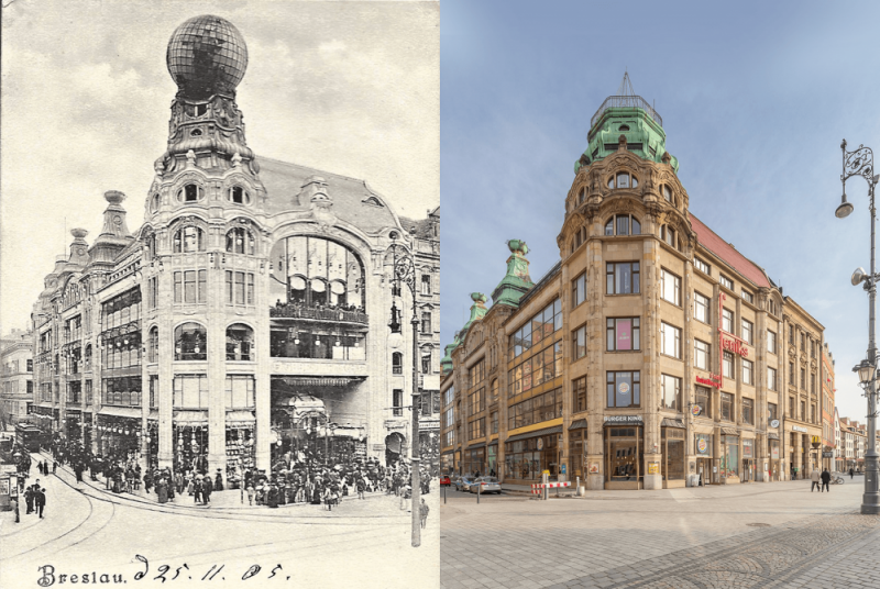 Czy globus wróci na szczyt Domu Handlowego Feniks? - fot Wroclaw.pl