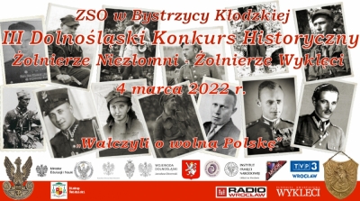 Konkurs historyczny poświęcony pamięci Żołnierzy Wyklętych