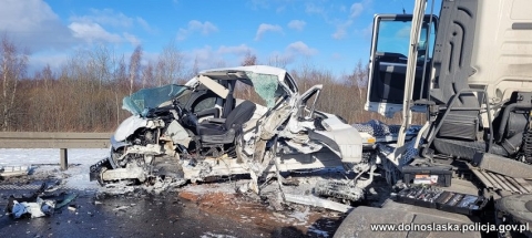 Trwa policyjne śledztwo w sprawie tragicznego wypadku na obwodnicy Bolkowa - 2