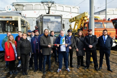 Wrocławski Klub Sympatyk&oacute;w Transportu Miejskiego ma nowy pojazd
