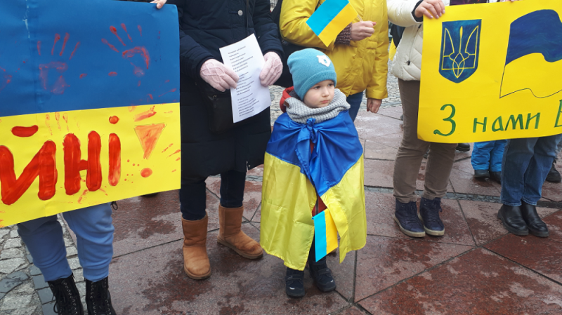 Dzieci maszerowały dla Pokoju - Fot: Justyna Kościelna