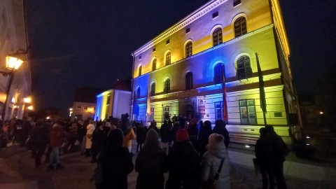 Mieszkańcy Wrocławia i Polkowic znów solidarni z Ukrainą - 2