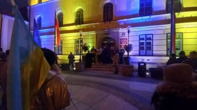 Mieszkańcy Wrocławia i Polkowic znów solidarni z Ukrainą
