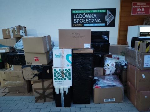 Trwa wielkie pakowanie. W piątek z Wilkszyna do Lwowa wyruszy konwój pomocy humanitarnej - 4