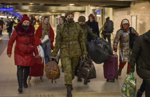 Żołnierze 16. DBOT wspierają uchodźców z Ukrainy - 3
