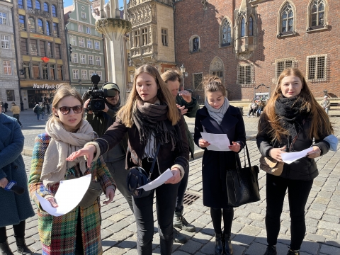 Wrocławianie niezmiennie solidarni z Ukrainą - 1