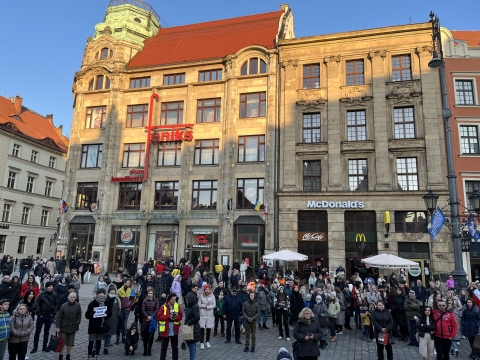 Wrocławianie niezmiennie solidarni z Ukrainą - 2