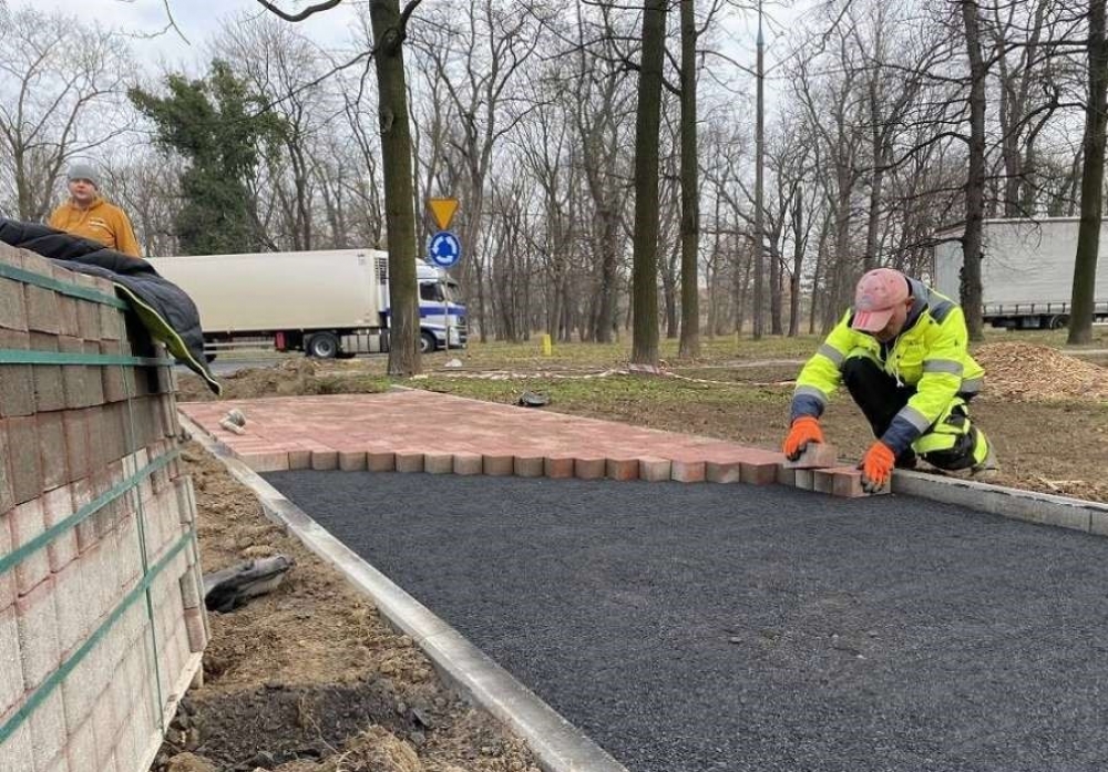 Głogów: Remont Daszyńskiego. Wkrótce ulica będzie dostępna także dla rowerzystów - UM Głogów