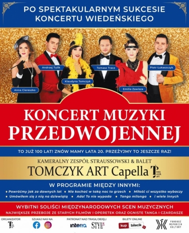 Lata 20-te, lata 30-te - Koncert Muzyki Przedwojennej