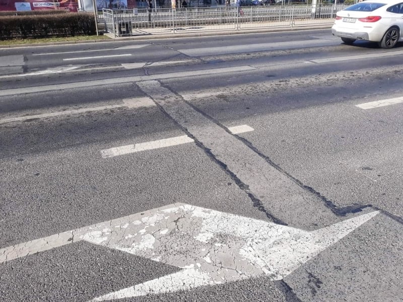 Szykuje się weekendowy remont na al. Hallera - fot. ZDiUM