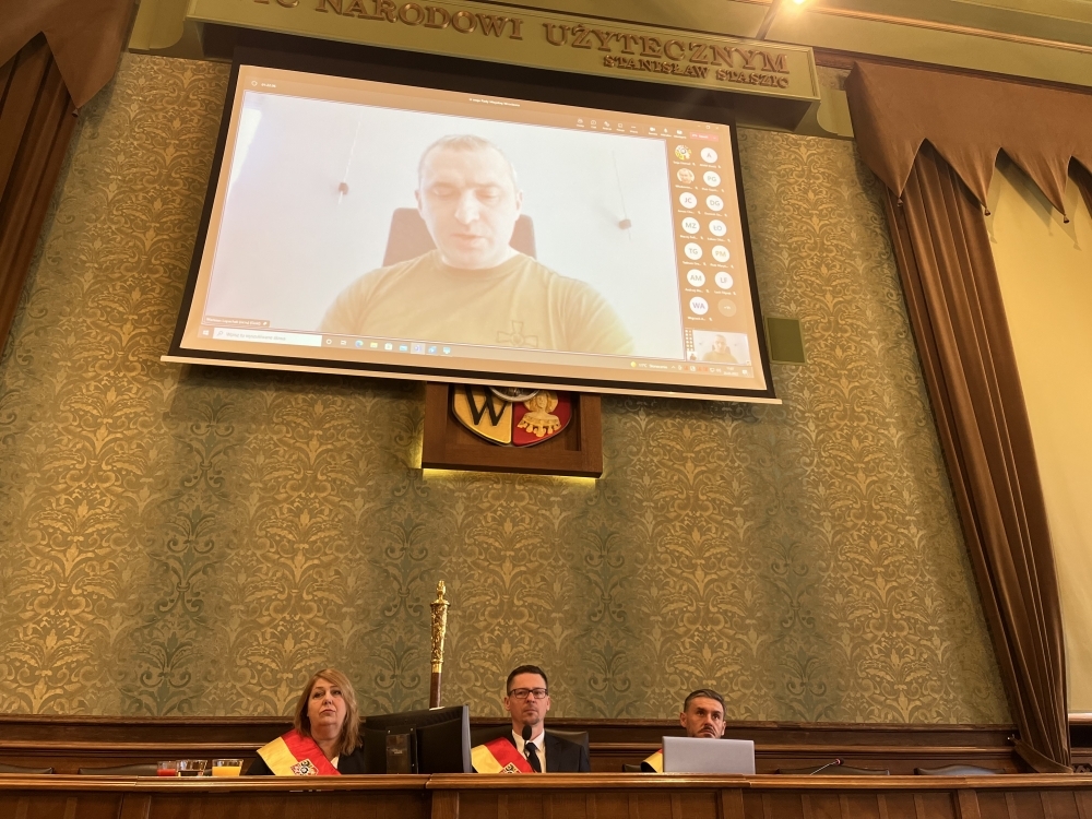 "Przyjaciół poznaliśmy na wojnie" - przewodniczący rady miejskiej Lwowa dziękuje wrocławianom - fot. RW