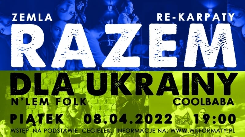 Koncert „Razem dla Ukrainy” we wrocławskim Klubie Formaty - fot. mat. prasowe