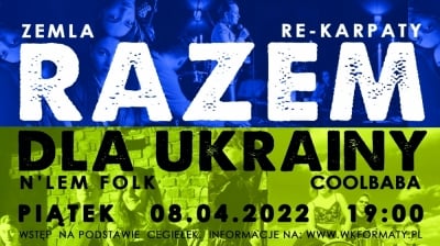 Koncert „Razem dla Ukrainy” we wrocławskim Klubie Formaty