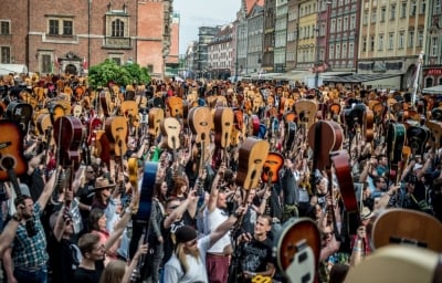 Serce z tysiąca gitar powstanie na wrocławskim Rynku