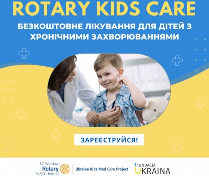 Rotary Club Wrocław pomaga ukraińskim dzieciom - fot. Rotary Club Wrocław